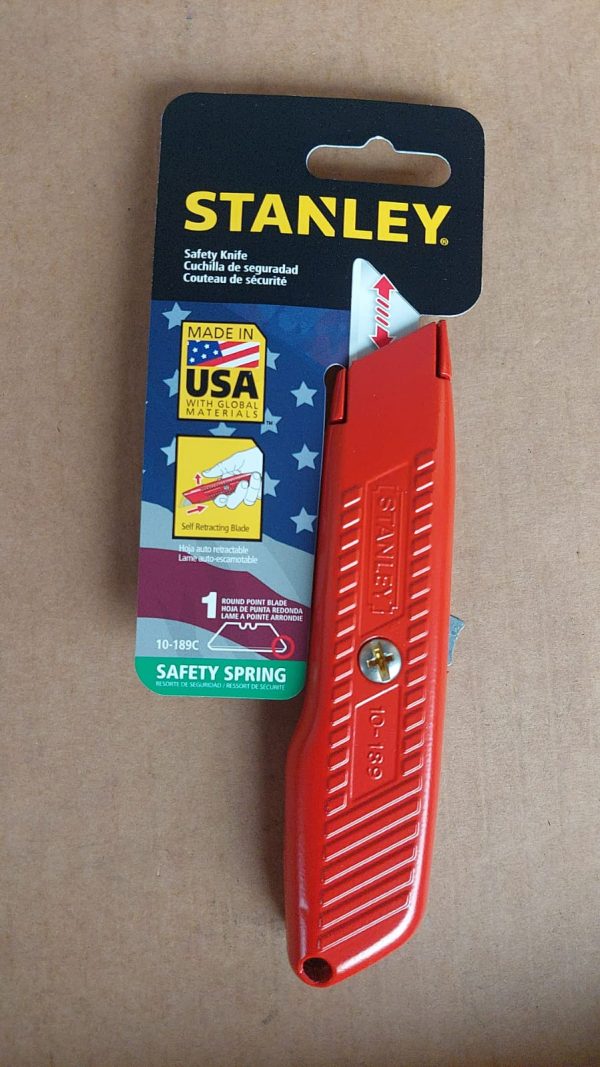 Cutter Stanley 10-189C - Self-Retracting Safety Utility Knife - Image 2